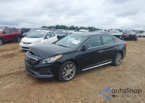 2015 Hyundai Sonata Limited 2.0T из США, поврежденный, VIN 5NPE34AB5FH141307